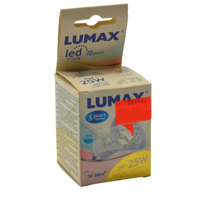 Żarówka LL052 LED GU10/SMD+C/60WW/50